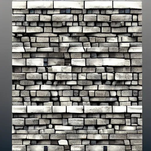 Prompt: stylized stone cladding texture trending on artstation
