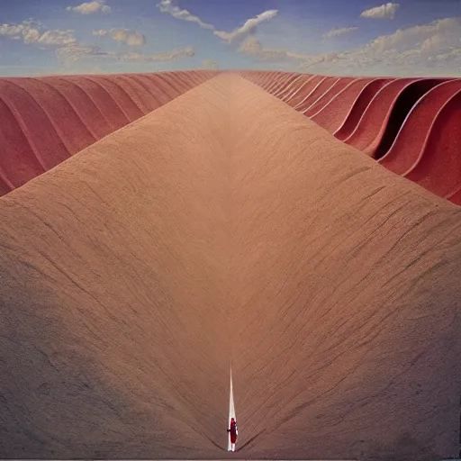 Prompt: abstract inscape by Storm Thorgerson, gorgeous detailed matte painting