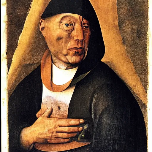 Prompt: Silvio Berlusconi by Hieronymus Bosch