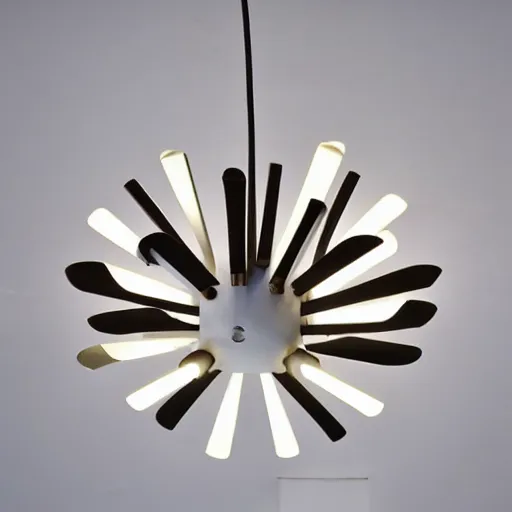 Prompt: ultra modern chandelier light fitting, german design