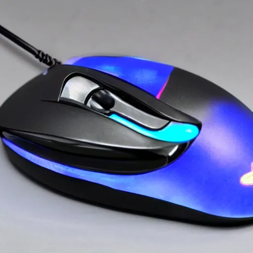 Image similar to opal beetle as a gaming computer mouse