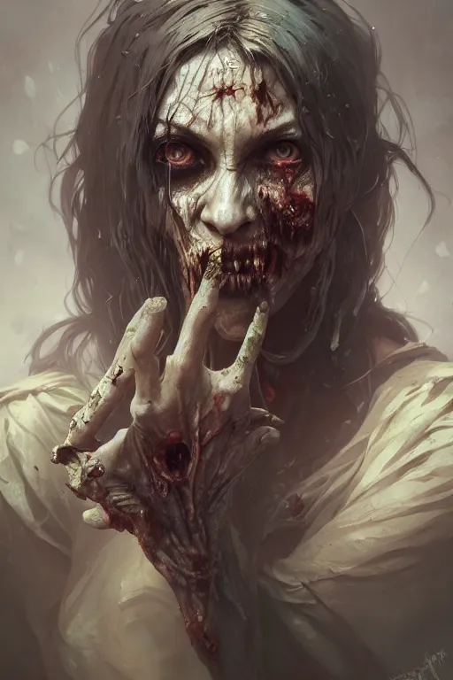 fantasy zombie artwork