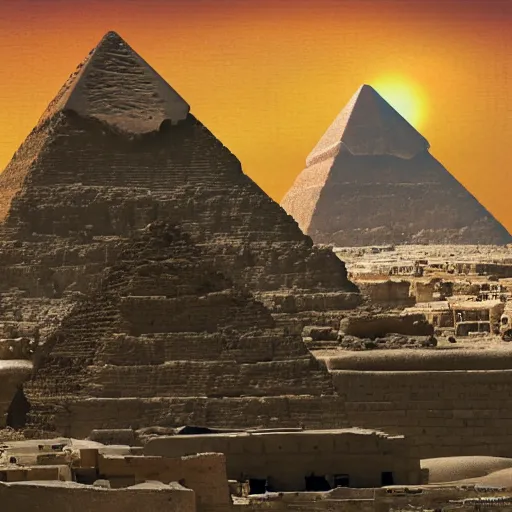 Prompt: photo of egypt in 7 0 0 ad digital painting