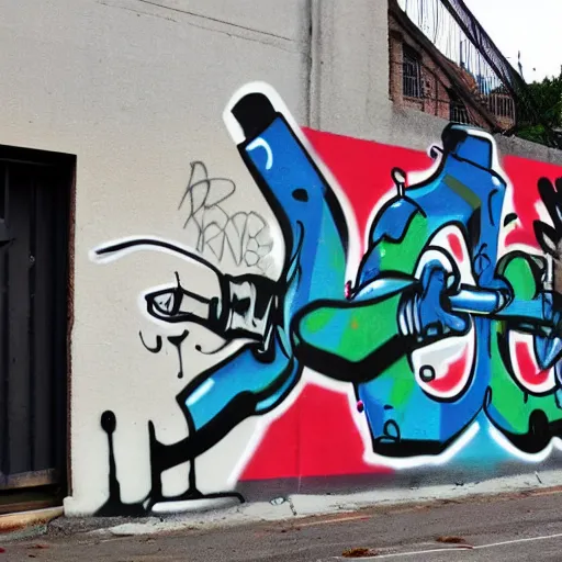 Prompt: acab, graffiti