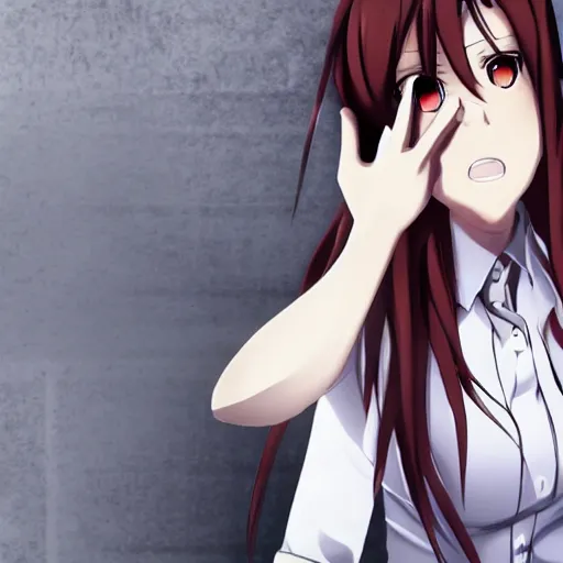 Image similar to Kurisu from Steins Gate