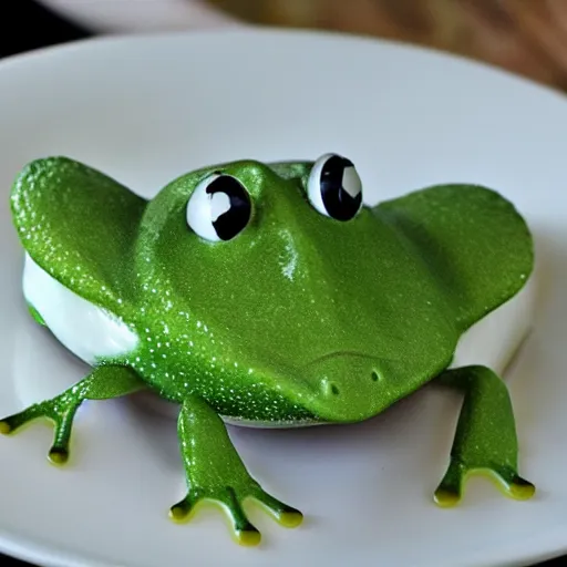 Image similar to yogurt covered frog