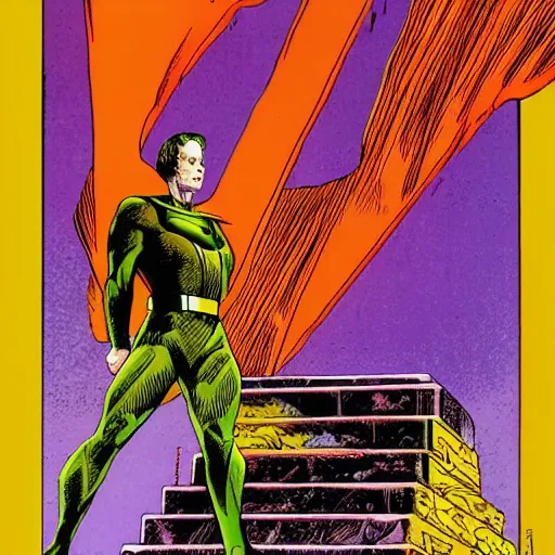 Image similar to Ozymandias, by Dave Gibbons