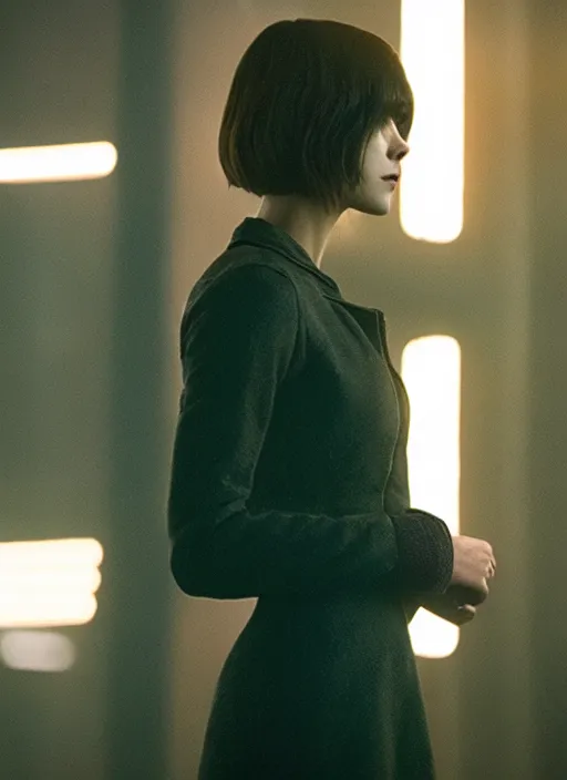 Image similar to film still of mary elizabeth winstead in blade runner 2 0 4 9, 8 k