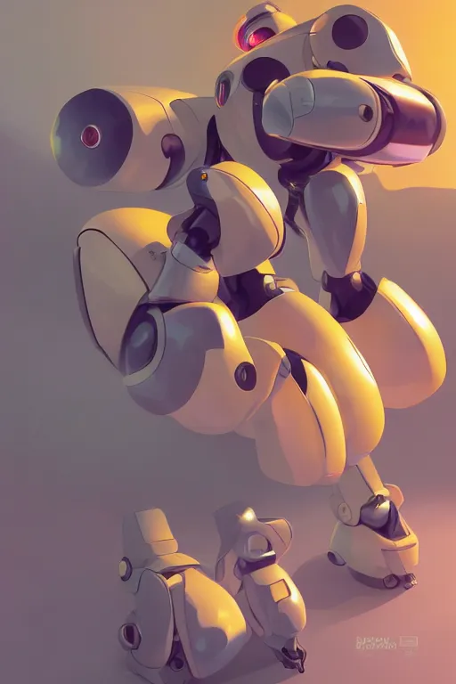 Image similar to metabots medabots medarotto medarot robot minimalist comics, behance hd by jesper ejsing, by rhads, makoto shinkai and lois van baarle, ilya kuvshinov, rossdraws global illumination ray tracing hdr radiating a glowing aura