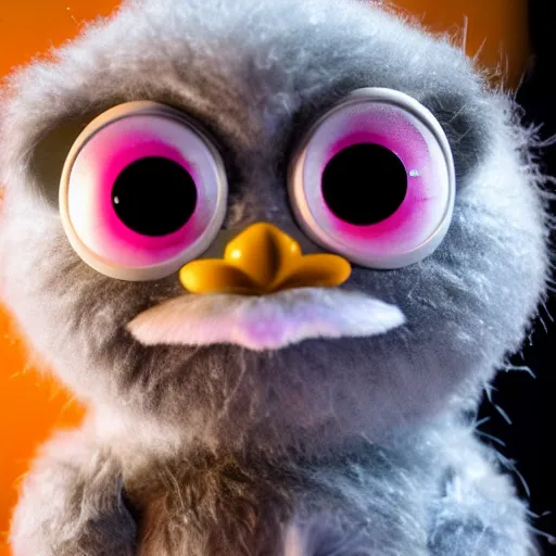 Image similar to a furby