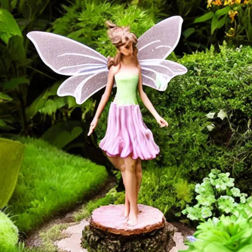 Prompt: garden fairy