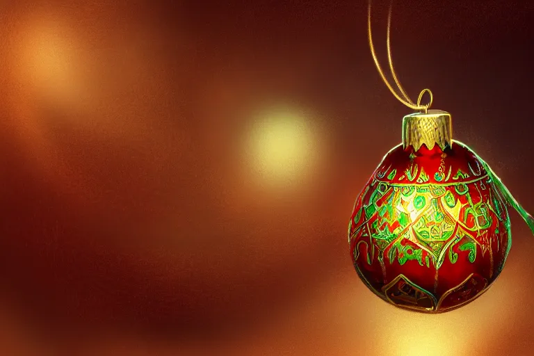 Prompt: a detailed concept art of a jingle bell, trending on artstation, digital art, 4 k, intricate