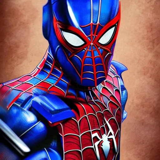 Prompt: spider man as optimus prime photorealistic