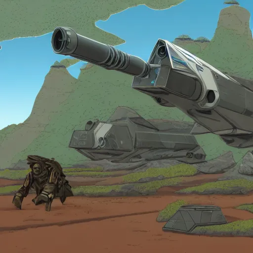 Prompt: speeder bike from starwars in pangaea map, world building