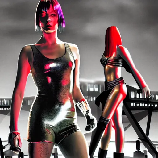 Dryfield, Parasite Eve 2 Remake, Stable Diffusion