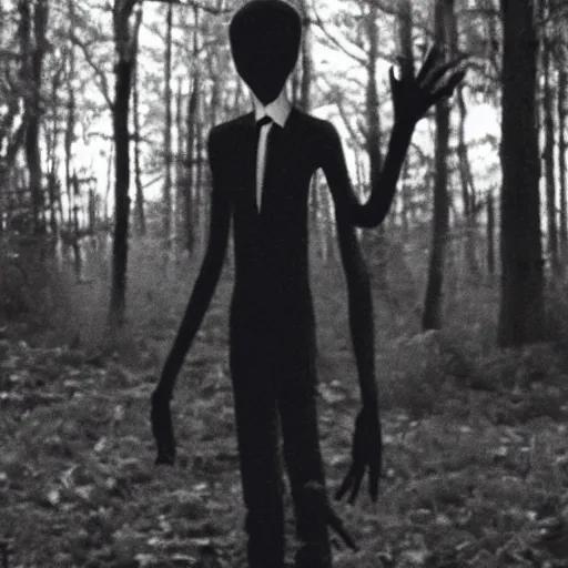 found footage slender man, Stable Diffusion