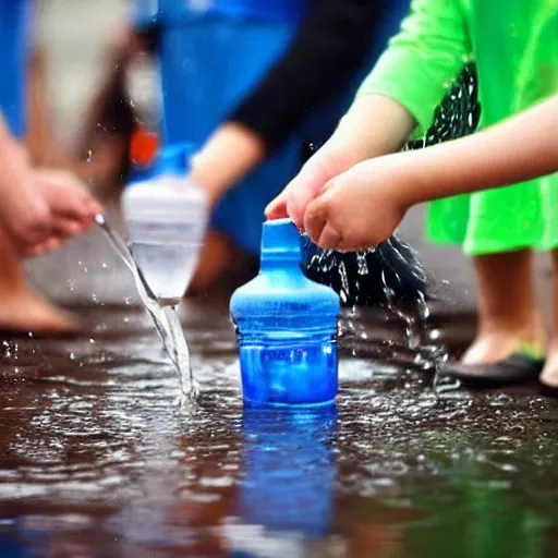 Image similar to two hands pouring water from them