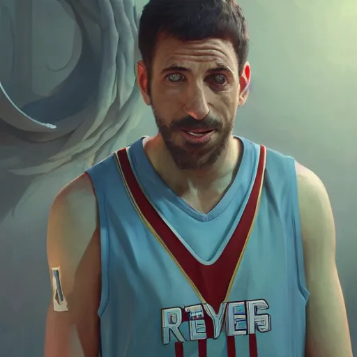 Prompt: highly detailed portrait steve ker basketball player in gta v, stephen bliss, unreal engine, fantasy art by greg rutkowski, loish, rhads, ferdinand knab, makoto shinkai and lois van baarle, ilya kuvshinov, rossdraws, tom bagshaw, global illumination, radiant light, detailed and intricate environment