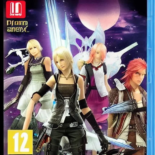 Image similar to final fantasy xiii for nes