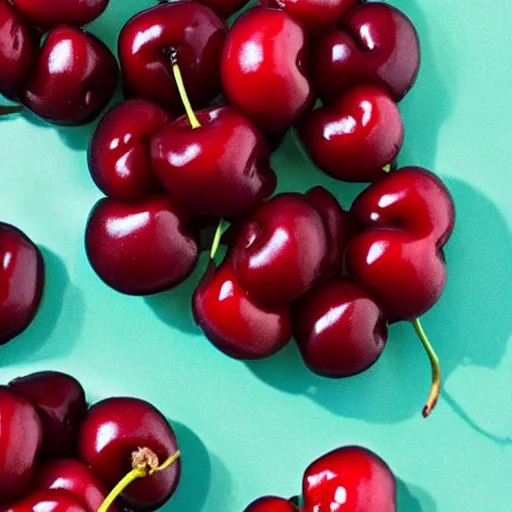 Image similar to a perfect photo of close-up cherries. Behance