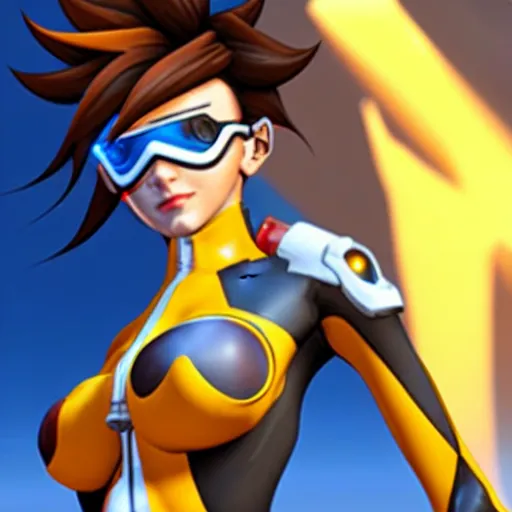 Overwatch, video game art, Tracer (Overwatch), Mei, artwork, digital art,  HD phone wallpaper