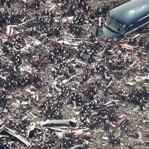 Image similar to air crash investigation, relief as hundreds survive where's wally