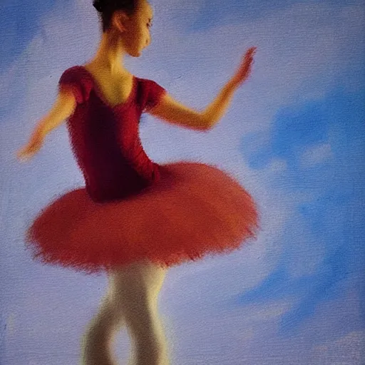 Image similar to ballet dancer impressionistic