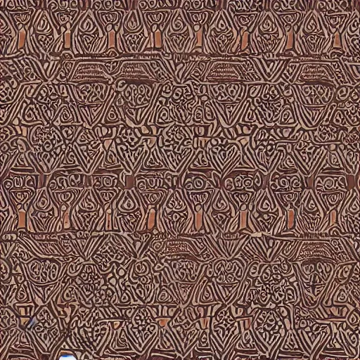 Image similar to batik hoodie pattern, dark brown, trendsetter, fashion of the year, fiction, stability, intricate, elegant, 8 k, uhd, justify, artstation, concept art, matte, sharp focus, illustration, consistent, highly detailed object content, proportional object content