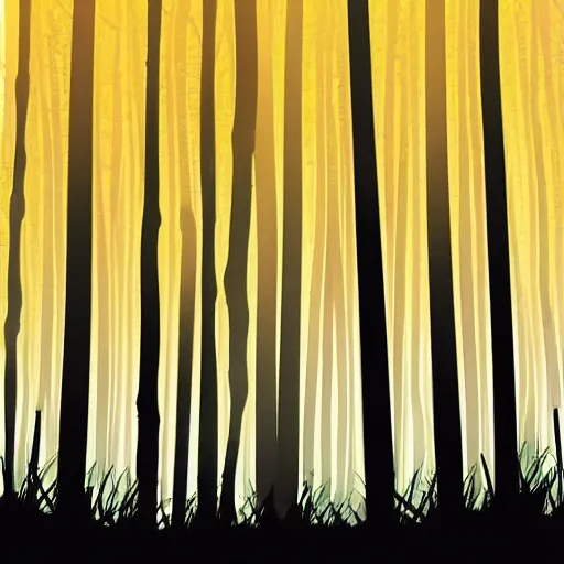 Image similar to forest, vector art