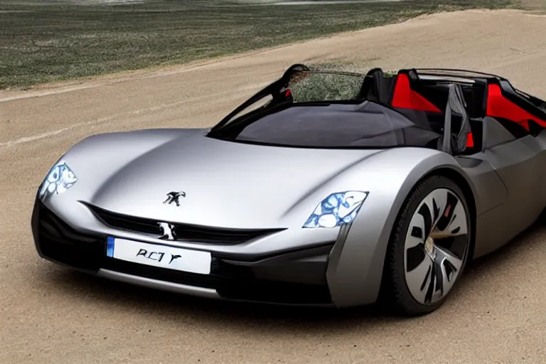 Image similar to peugeot sports car