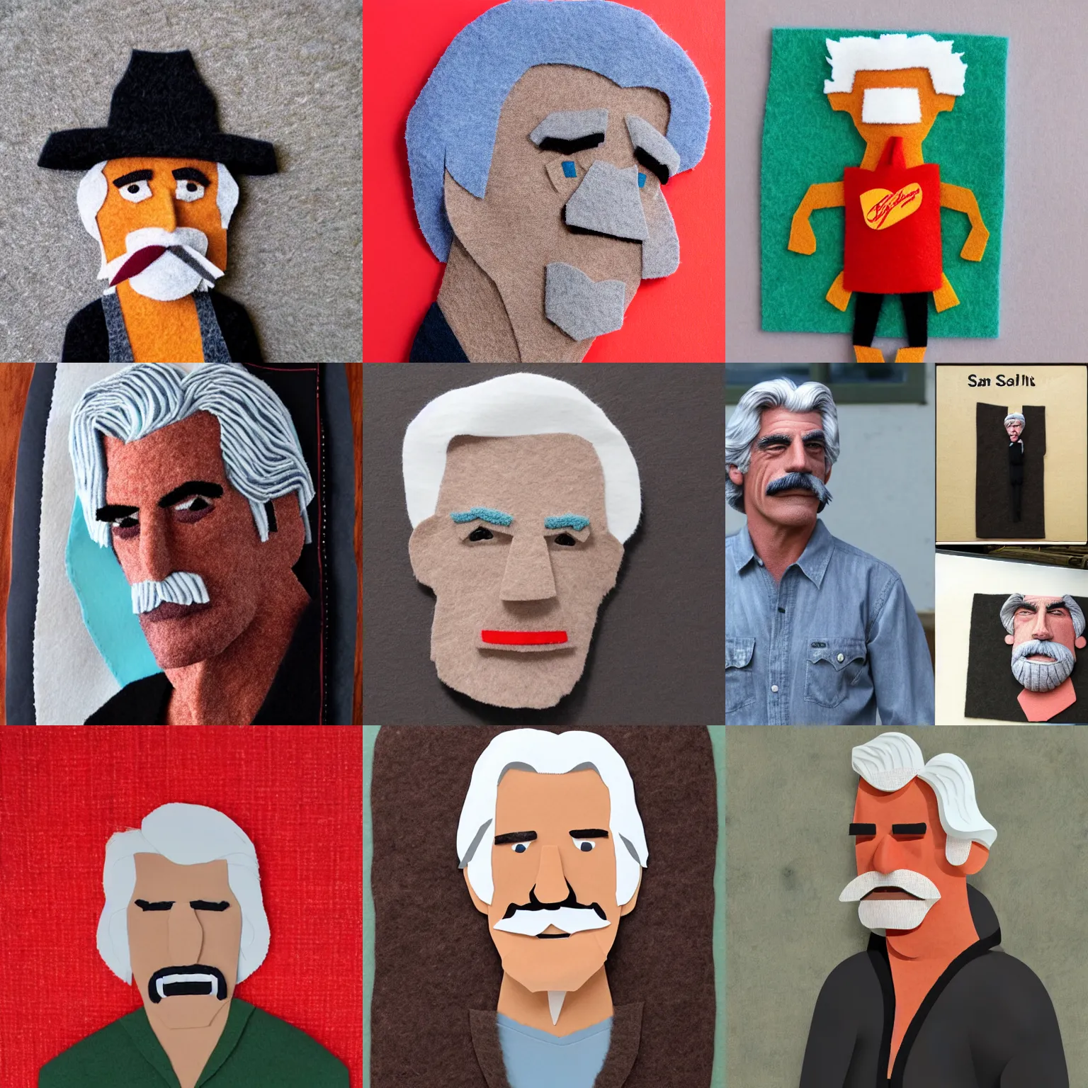 Sam Elliott Made Out Of Felt Stable Diffusion OpenArt