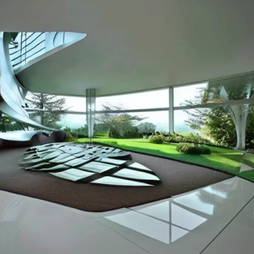 Image similar to futuristic dream house