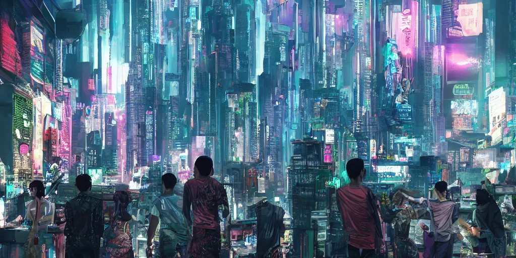 Image similar to a potrait of cyberpunk jakarta in 3022