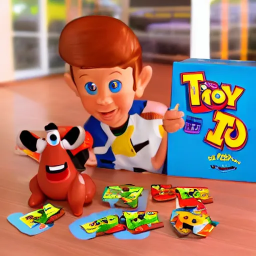 Image similar to meat toy story cartoon