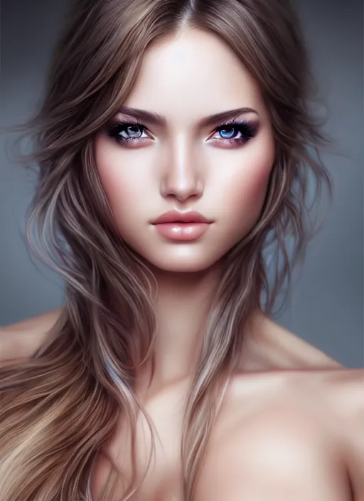 Image similar to a gorgeous female photo, professionally retouched, realistic, smooth face, perfect eyes, symmetrical, full body shot, wide angle, sharp focus on eyes, 8 k high definition, insanely detailed, intricate, elegant, art by artgerm