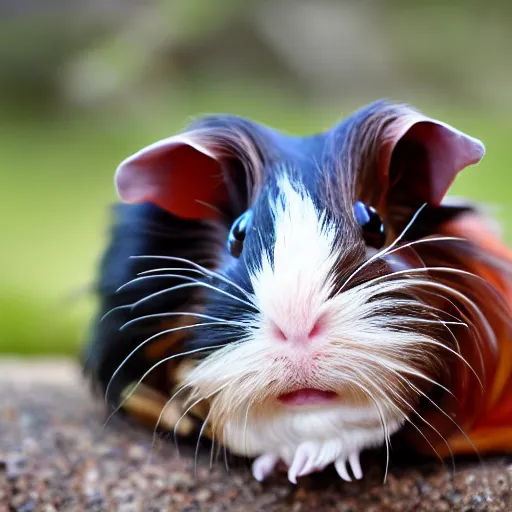 Prompt: this animal is a fusion of snake and Guinea pig 8k, HD