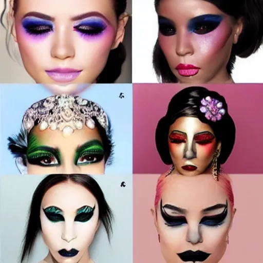 Image similar to wow top 5 makeup looks of 2 0 3 1