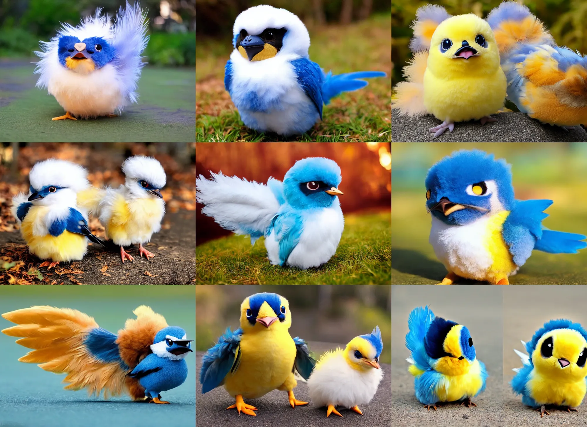 Prompt: real life pokemon piplup, fluffy feathers, cute, adorable, ultra realistic, golden hour, sharp focus