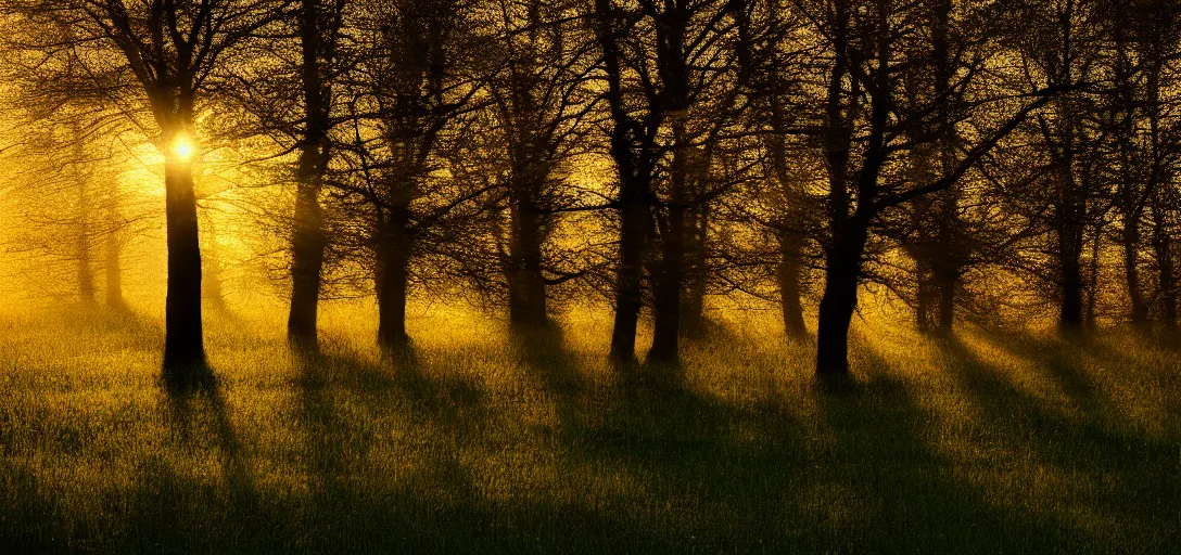 Image similar to diffused light in the meadows