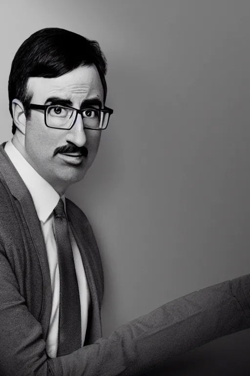 Image similar to john oliver, tom of finland, dreamworks pixar octane render