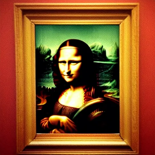 Prompt: “the Mona Lisa painted by a duck”