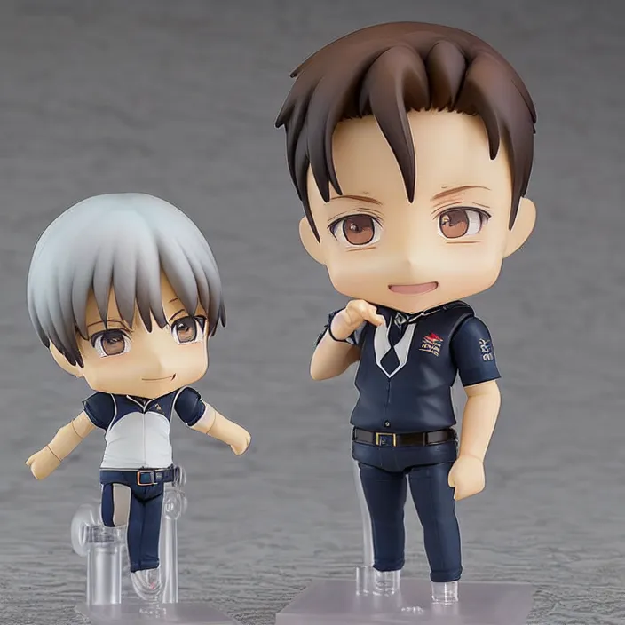 Image similar to One! Anime Nendoroid figurine of Elon Musk, fantasy, figurine , product photo