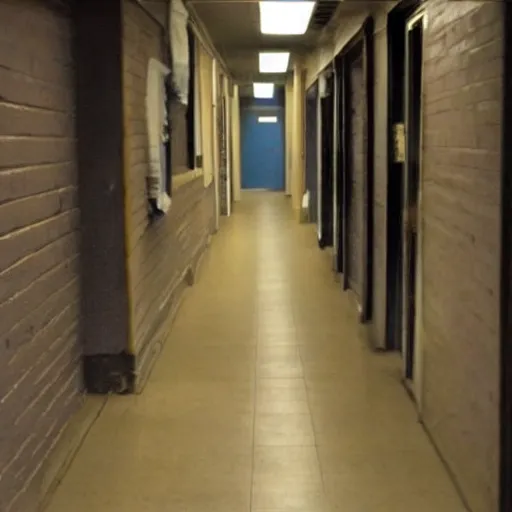 Image similar to homeless hallway, craigslist photo