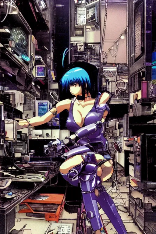 The Cyberpunk Mania of Ghost in the Shell – OTAQUEST