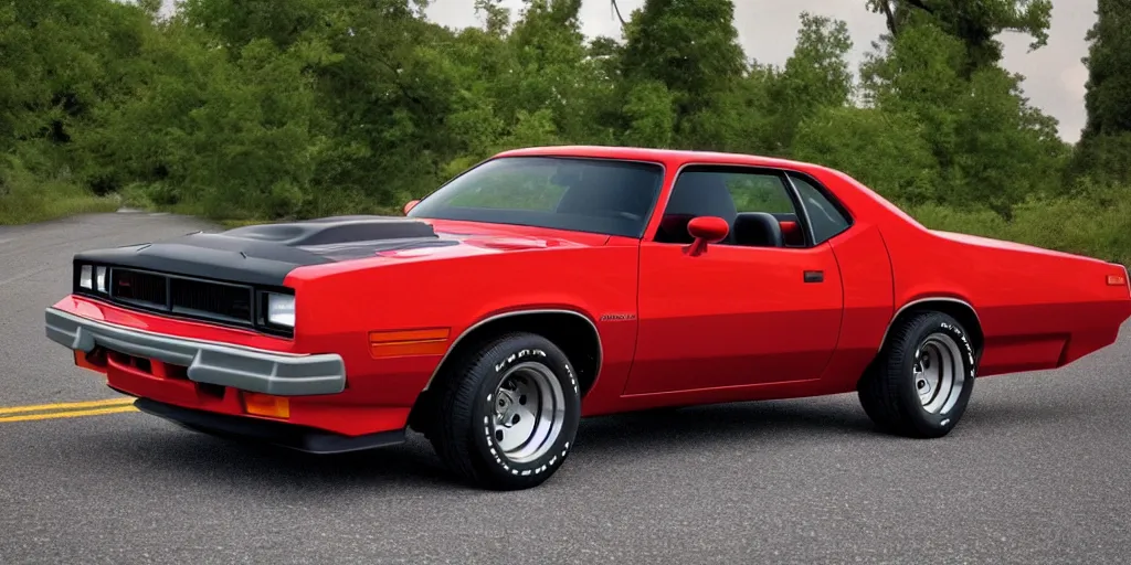 Image similar to “1980s Dodge Hellcat”