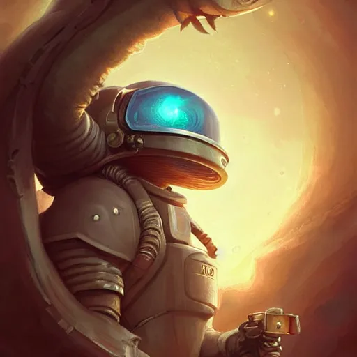 Prompt: AmongUs astronaut, deep sea diver, DnD character art portrait, matte fantasy painting, DeviantArt Artstation, by Jason Felix by Steve Argyle by Tyler Jacobson by Peter Mohrbacher, cinema