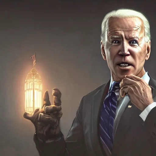 Image similar to president joe biden as reptiliod, conspiracy, ultra realistic, concept art, intricate details, eerie, highly detailed, photorealistic, octane render, 8 k, unreal engine. art by artgerm and greg rutkowski and alphonse mucha