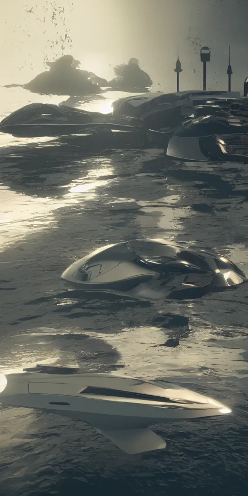 Prompt: shinigami starship by pixar, smooth, cinematic, wet reflections, ray tracing x, rtx, smooth