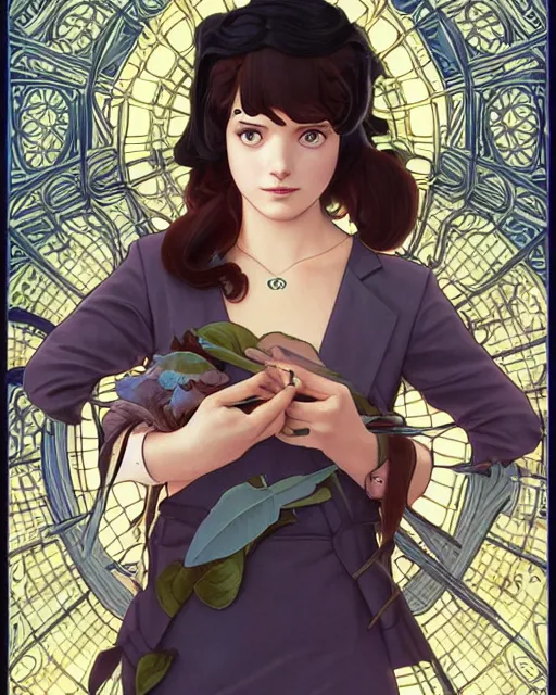 Image similar to if gene belcher was a real boy, beautiful shadowing, 3 d shadowing, reflective surfaces, 8 k, beautifully detailed pencil illustration, intricate, epic composition, masterpiece, bold complimentary colors. stunning masterfully illustrated by artgerm, range murata, alphonse mucha