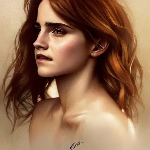 Image similar to ultra realistic illustration, emma watson as bella thorne, intricate, elegant, highly detailed, digital painting, artstation, concept art, smooth, sharp focus, illustration, art by artgerm and greg rutkowski and alphonse mucha